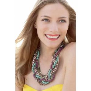 Stella & Dot Bambaleo statement necklace